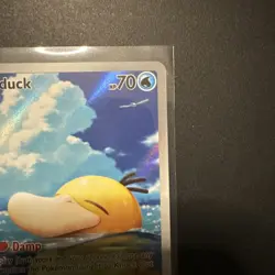 Psyduck 226/217 Illustration Rare Full Art Holo Pokemon TCG English - Image 3