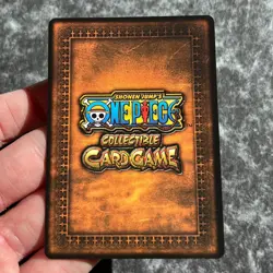 One Piece CCG Luffy Luffy's Fury CH052 SR Passage To The Grand Line 2006 - Image 3