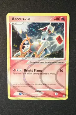 Arceus Lv.100 AR3 Holo Rare 2009 Platinum Arceus Pokemon TCG - Image 1