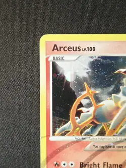 Arceus Lv.100 AR3 Holo Rare 2009 Platinum Arceus Pokemon TCG - Image 4