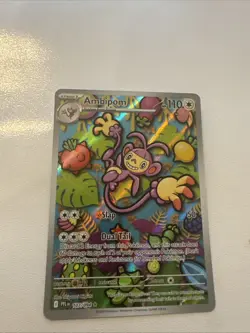 Ambipom 107/094 Illustration Rare Phantasmal Flames Pokemon NM - Image 1
