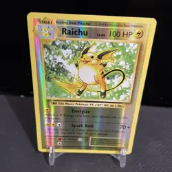 2016 Pokemon XY Evolutions Raichu Reverse Holo #36/108 - Image 1