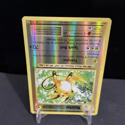 2016 Pokemon XY Evolutions Raichu Reverse Holo #36/108 - Image 2