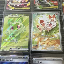 Lot Of 12 Pokemon Ascended Heroes Full Arts Attack Rares Illustrations Scorbunny - Image 3