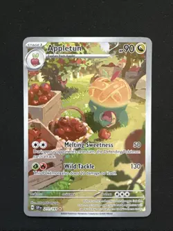 Pokemon TCG Appletun 211/191 Surging Sparks Illustration Rare - Image 1