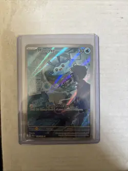 Pokemon Mantyke 189/182 SV04: Paradox Rift Holo IR NM - Image 1