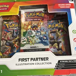 Pokemon TCG First Partner Illustration Collection Series 1 New/Sealed - Image 3