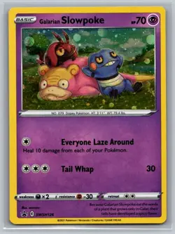 Galarian Slowpoke SWSH126 Holo Promo Sword & Shield Promo Pokemon Near Mint - Image 1