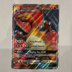 Pokemon - Charizard GX SM60 2017 Full Art Black Star Promo - Sun & Moon - Image 1