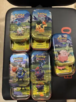 Ascended Heroes Mini Tin EMPTY Set of 5 (Connecting Arts) - Pokemon TCG - Image 3