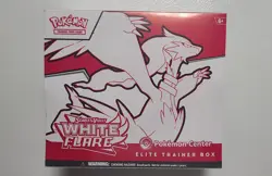 Pokemon White Flare ETB Pokemon Center Exclusive Sealed - Image 1