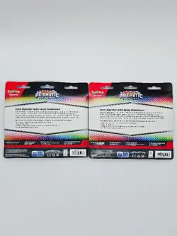 Pokemon TCG Prismatic Evolutions Tech Sticker Collection Lot - Glaceon & Sylveon - Image 2