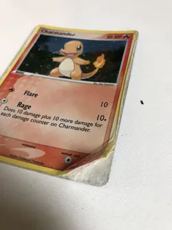 POKEMON TCG CHARMANDER 113/112 FIRERED AND LEAFGREEN RARE HOLO - Image 3