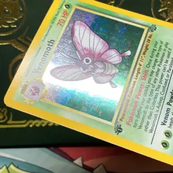 Pokemon 1999 VENOMOTH 1st EDITION JUNGLE HOLO RARE #13/64! NM - LP+ - Image 5