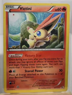 Victini 23/113 Legendary Treasures Pokemon Non Holo - Image 1