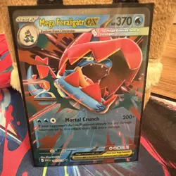 Pokemon Ascended Heroes Mega Feraligatr EX 43/217 English - Image 3