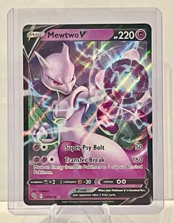 2022 Pokemon - Pokemon Go 030/078 Mewtwo V - Image 1