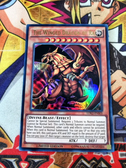 The Winged Dragon of Ra ldk2-ens03 Ltd Ed (LP) Ultra Rare Yu-Gi-Oh! - Image 1