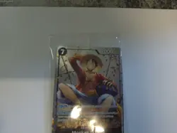Monkey.D.Luffy P-075 One Piece Promotion Card Foil - Image 3