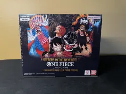 One Piece TCG OP-09 Emperors in the New World Booster Box New W/ PLASTIC CASE - Image 1