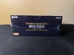 One Piece TCG OP-09 Emperors in the New World Booster Box New W/ PLASTIC CASE - Image 5