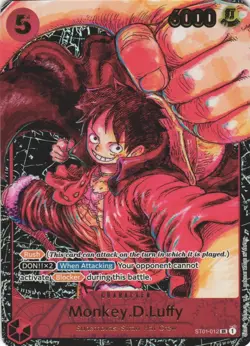MONKEY.D.LUFFY (012) (ALTERNATE ART) ST01-012 NM - Image 1