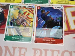One Piece Stamped Roronoa Zoro OP02-043 OP07-113 OP07-034 PRE-RELEASE Event - Image 2