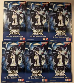 Union Arena Solo Leveling Sleeved Booster Pack English Lot X6 - Image 1