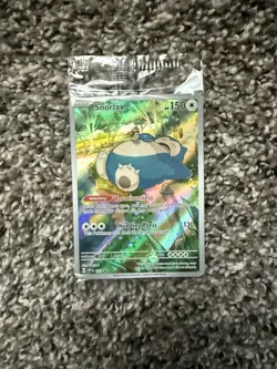 Snorlax SVP EN 051 Black Star Promo Scarlet & Violet Pokemon 151 Card Sealed (A) - Image 1