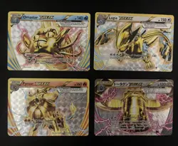 Pokemon TCG “Break” 4 Card Bundle Omastar, Lugia, Pyroar, and Bronzong Japanese - Image 1