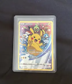 2020 Pokemon Card #SWSH020 Ungraded Full Art Pikachu - Image 1
