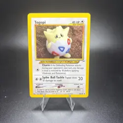 Togepi 56/105 Neo Destiny Pokemon Card Vintage NM Unlimited Near Mint -c - Image 1