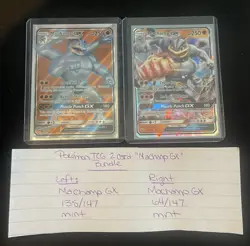 Pokemon TCG 2 Card Machamp GX Bundle - Image 3