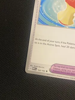 POKEMON TCG: LEFTOVERS 163/165 151 UNCOMMON TRAINER CARD NM/M - Image 3