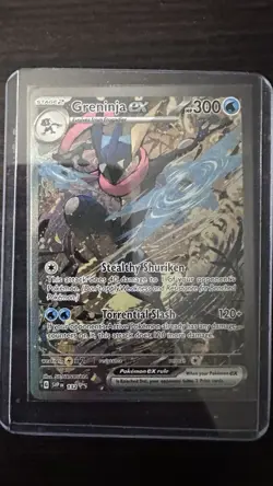 Greninja ex 132 SV: Scarlet & Violet Black Star Promo Pokemon Card - Image 1