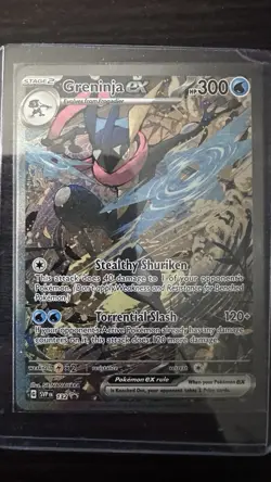 Greninja ex 132 SV: Scarlet & Violet Black Star Promo Pokemon Card - Image 2
