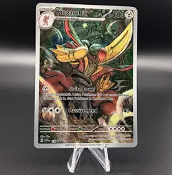 Kingambit Pokemon TCG Sv: Scarlet & Violet Promo Card Full Art Holo 130 NM - Image 1