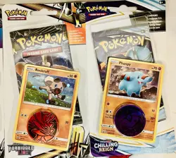 Pokemon Lot of 8 Sun & Moon and Sword & Shield 10 Card Blisters with Bonus - Image 3