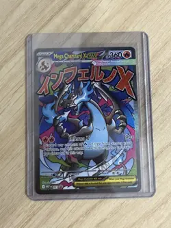 Pokemon Mega Charizard X EX MEP Mega Evolution Promo 023 Holo Promo Card - Image 1