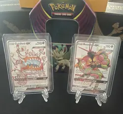 Pokemon TCG “GX” Hidden Fates 2 Card Bundle: Guzzlord & Buzzwole - Image 1