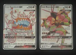 Pokemon TCG “GX” Hidden Fates 2 Card Bundle: Guzzlord & Buzzwole - Image 3