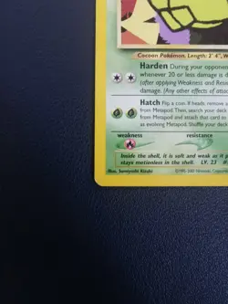 Pokemon Card Metapod 42/75 Neo Discovery Uncommon - Image 4