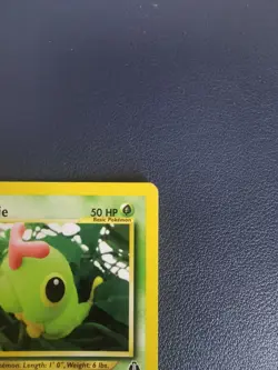Pokemon Card Caterpie 53/75 Neo Discovery Common - Image 3