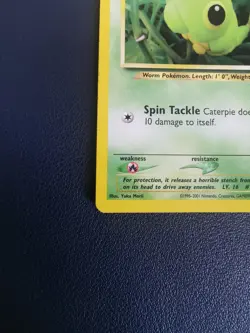 Pokemon Card Caterpie 53/75 Neo Discovery Common - Image 4