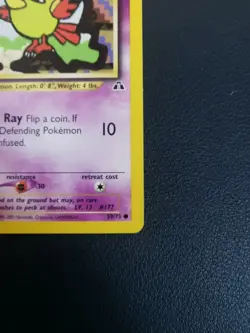 Pokemon Card Natu 59/75 Neo Discovery Common - Image 5