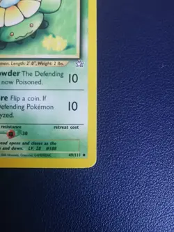 Pokemon Card Skiploom 49/111 Neo Genesis Uncommon WOTC - Image 5