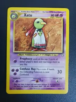 Pokemon Card Xatu 52/111 Neo Genesis Uncommon WOTC - Image 1