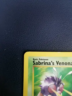 Pokemon Card Sabrina's Venonat 96/132 Gym Heroes Common WOTC - Image 2