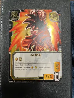 Dragon ball z Goku WA-046 Super Rare Bandai 2008 tcg ccg Card Dbz - Image 1