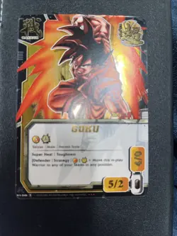 Dragon ball z Goku WA-046 Super Rare Bandai 2008 tcg ccg Card Dbz - Image 2